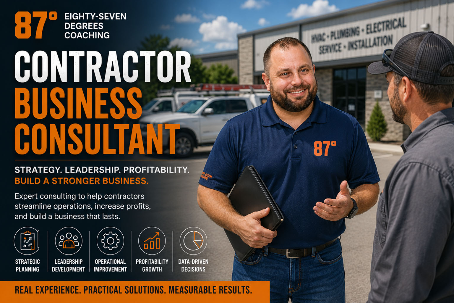 Contractor Business Consultant Expert Consulting for Contractors Eighty-Seven Degrees Coaching