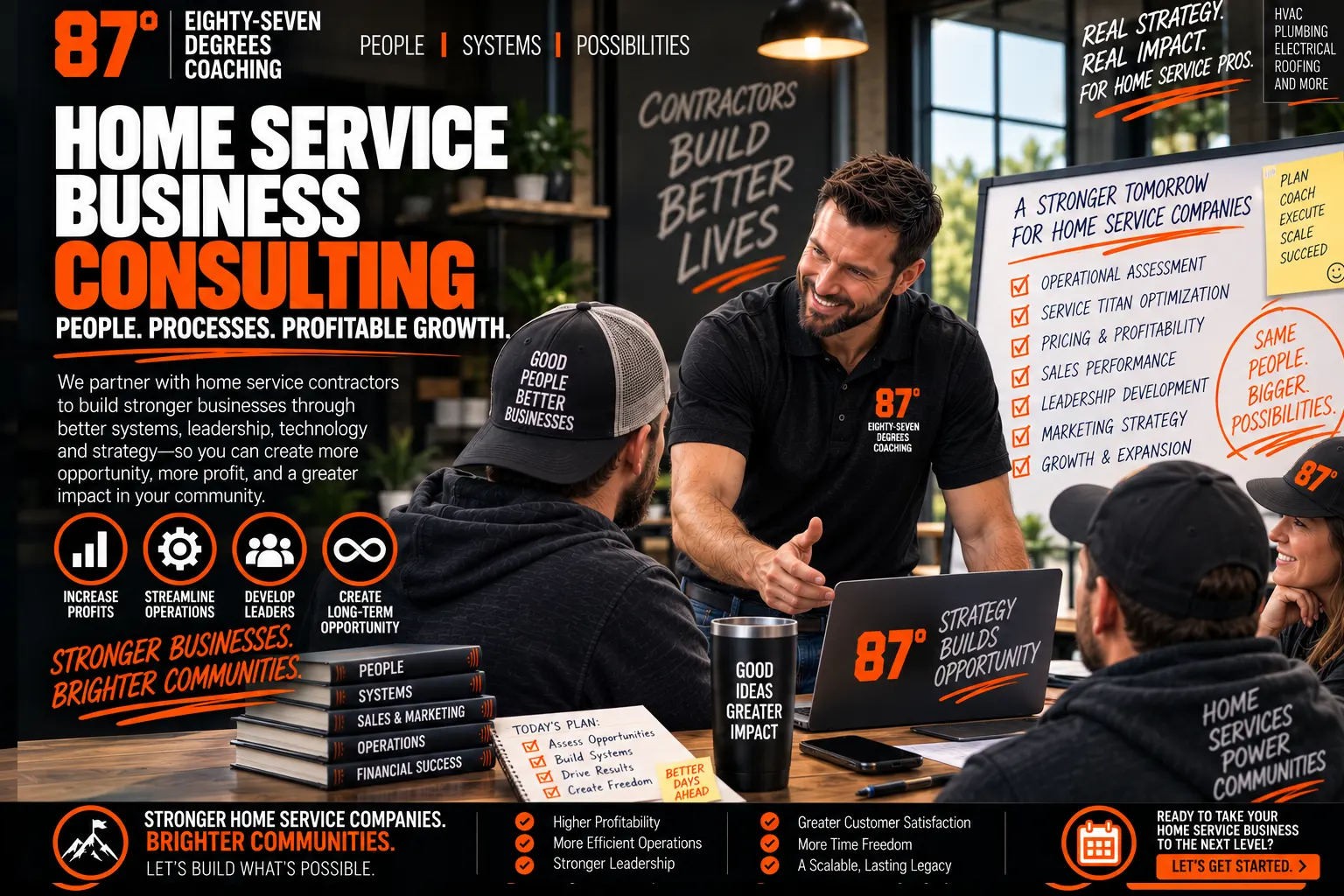 Home Service Business Consulting Grow a Stronger Service Company 87 Helps