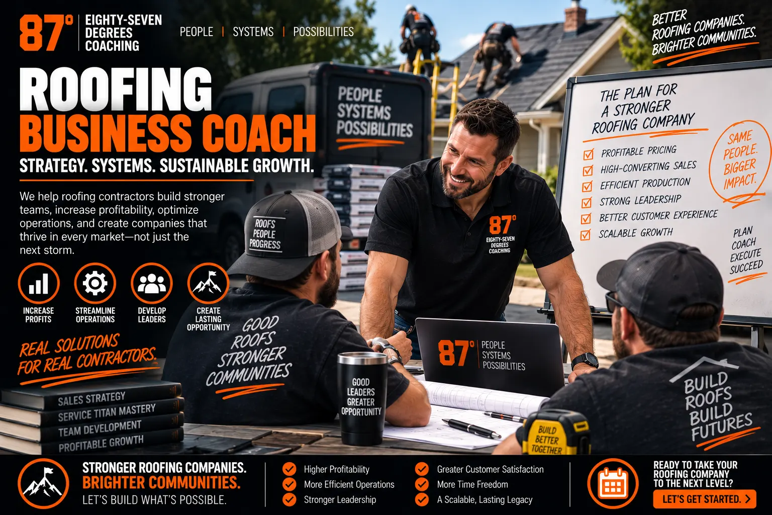 Roofing Business Coach Build a More Profitable Roofing Company 87 Helps